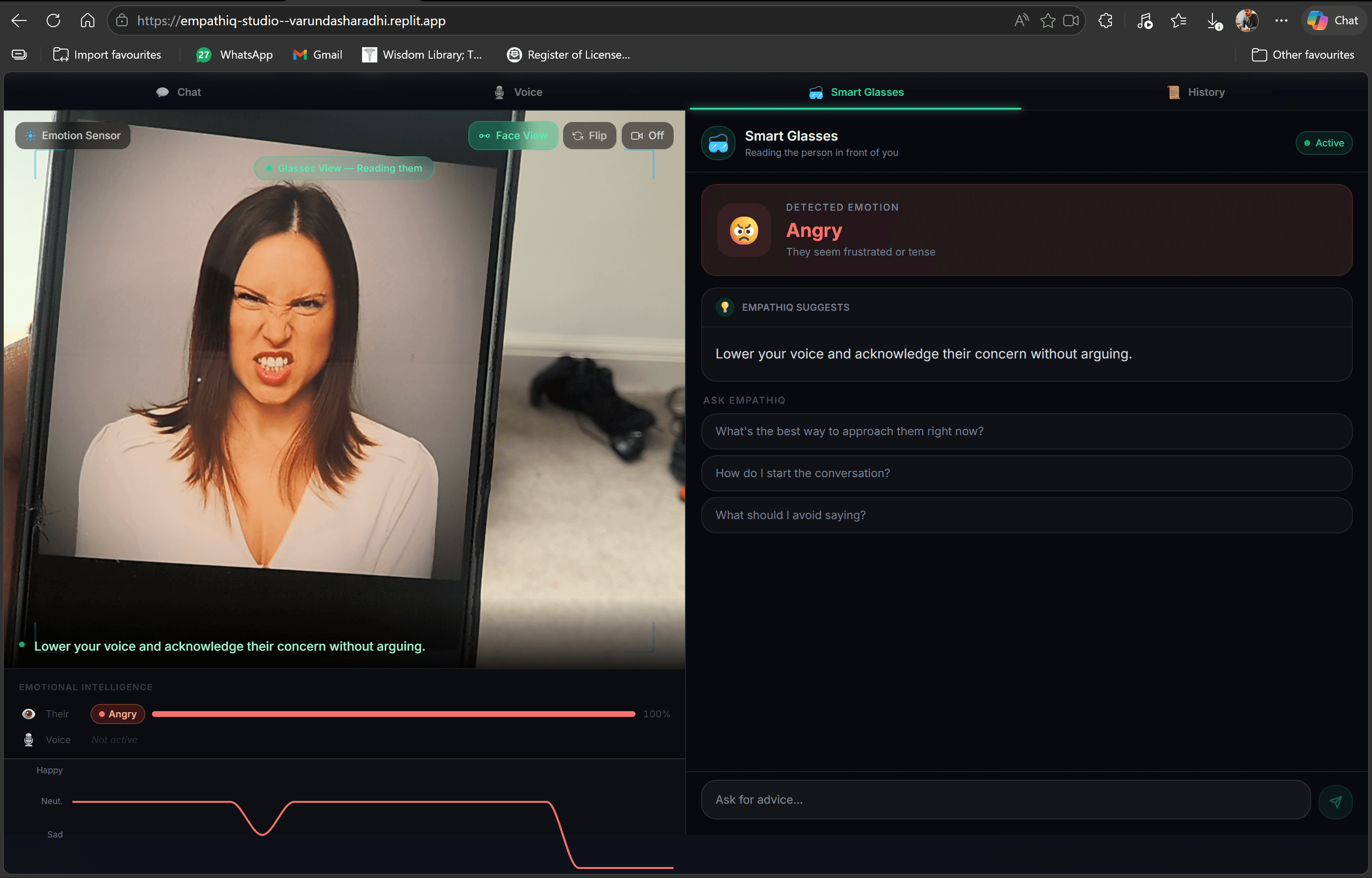 Empathiq Studio screenshot