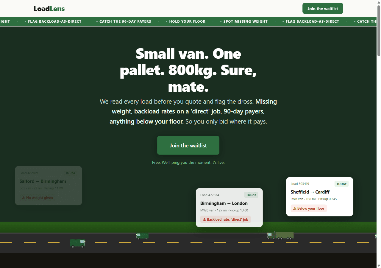 Load Lens screenshot